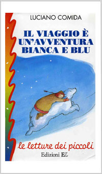 Copertina Il viaggio è un’avventura bianca e blu